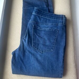 GAP Straight Crop Jeans - Dark Blue